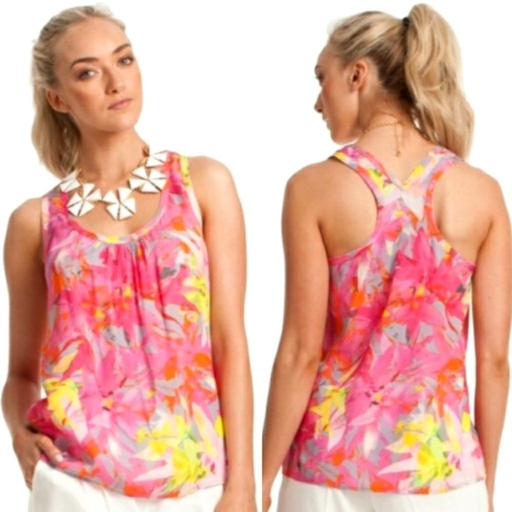 Trina Turk | Floral Racerback Tank